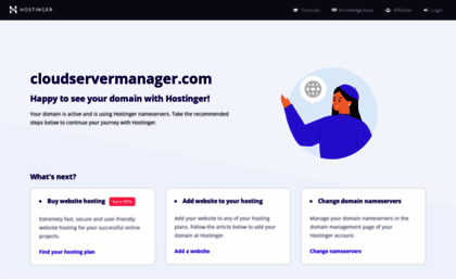 cloudservermanager.com