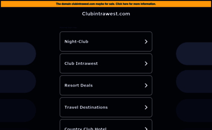 clubintrawest.com