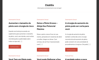 clubsix.com.br