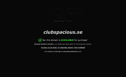 clubspacious.se