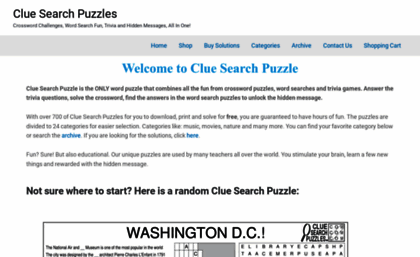 cluesearchpuzzles.com