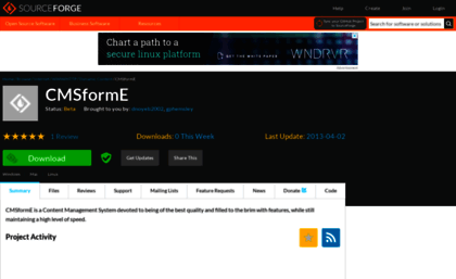 cmsforme.sourceforge.net