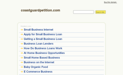 coastguardpetition.com
