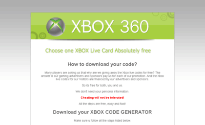 codesforxbox360.net