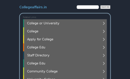 collegeaffairs.in