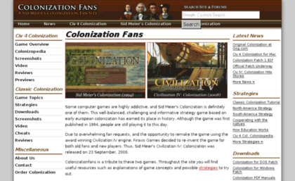 colonizationfans.com
