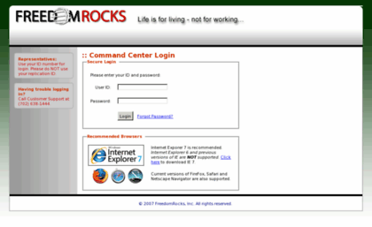 commandcenter.freedomrocks.com