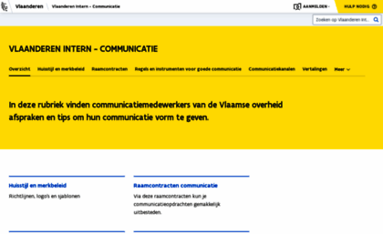 communicatie.vlaanderen.be
