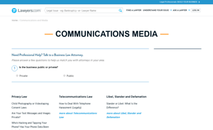 communications-media.lawyers.com