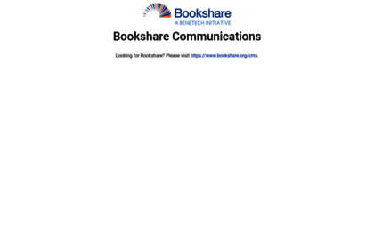communications.bookshare.org