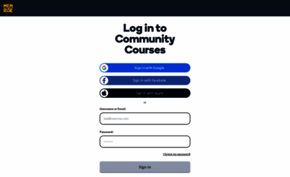 Community courses memrise com website Memrise