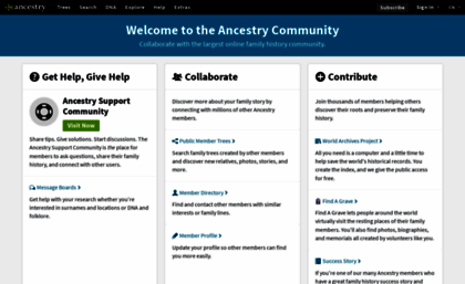 community.ancestry.com