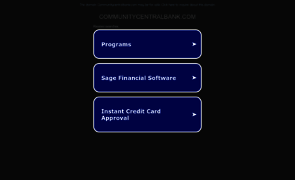 communitycentralbank.com