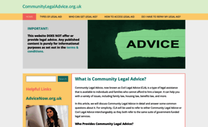 communitylegaladvice.org.uk