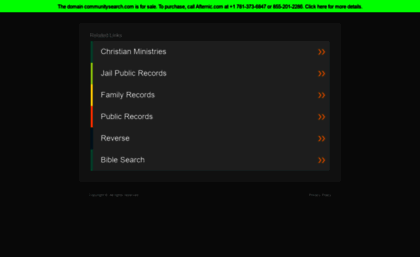 communitysearch.com