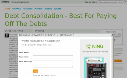 companiesdebtconsolidation.ning.com