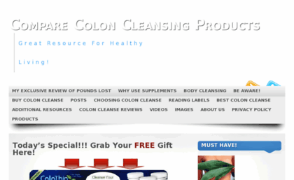 comparecoloncleansingproducts.com