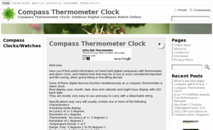 compassthermometerclock.com