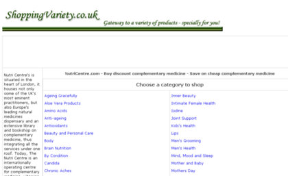 complementary-medicine.shoppingvariety.co.uk