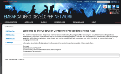 conferences.codegear.com