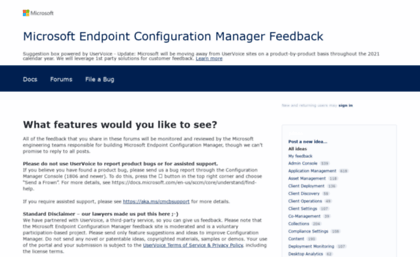 configurationmanager.uservoice.com
