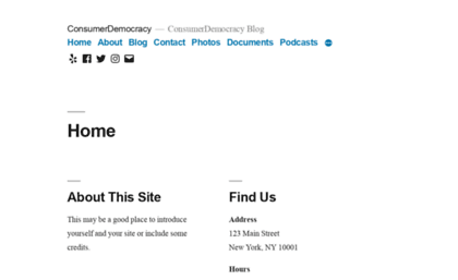 consumerdemocracy.com