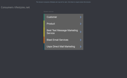 consumers-lifestyles.net