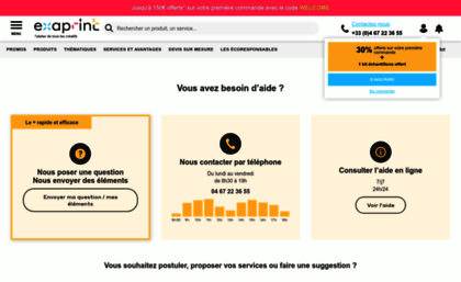 contact.exaprint.fr