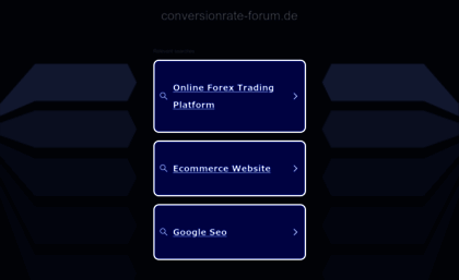 conversionrate-forum.de