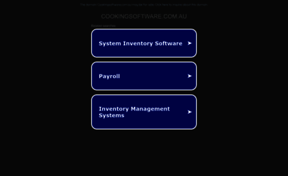 cookingsoftware.com.au