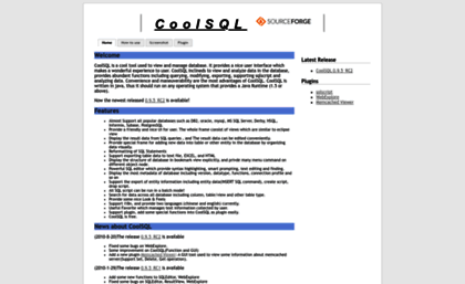 coolsql.sourceforge.net