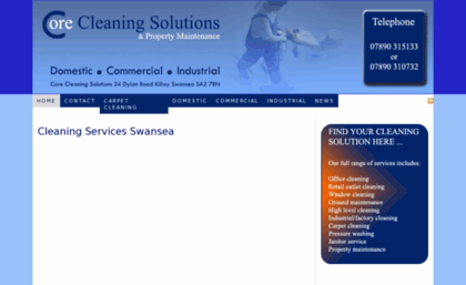 corecleaningsolutions.co.uk