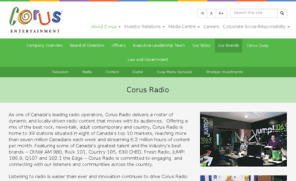 corusradio.com