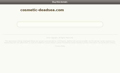 cosmetic-deadsea.com