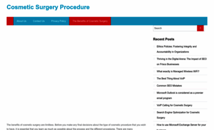 cosmeticsurgeryprocedure.com