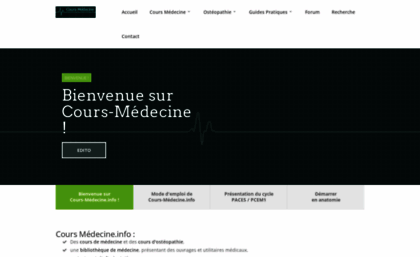 cours-medecine.info