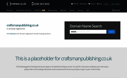 craftsmanpublishing.co.uk