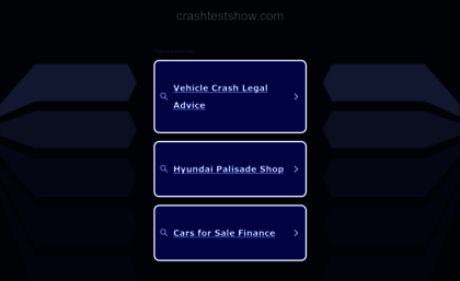 crashtestshow.com