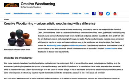 creative-woodturning.com