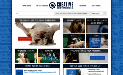 creativedogtraining.com