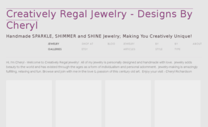 creativelyregaljewelry.com