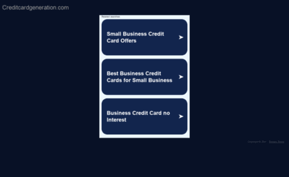 creditcardgeneration.com