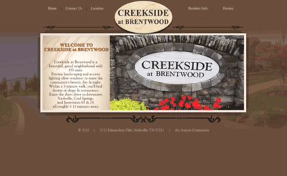 creeksideatbrentwood.com