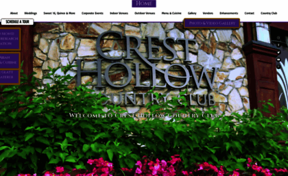 Cresthollow Com Website Crest Hollow Country Club Long Island