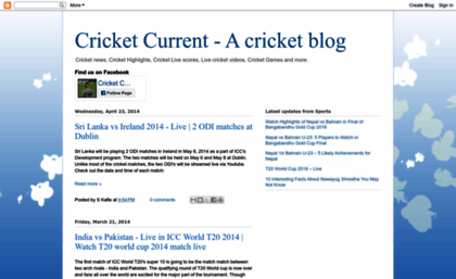 cricketcurrent.blogspot.in