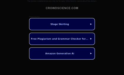 crowdscience.com