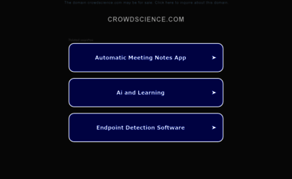 crowdscience.com