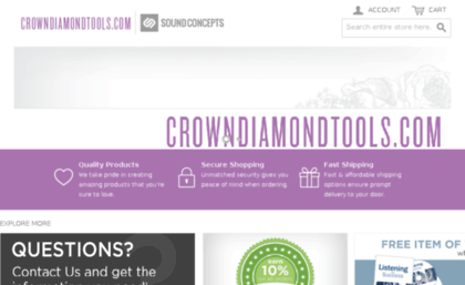 crowndiamondtools.soundconcepts.com