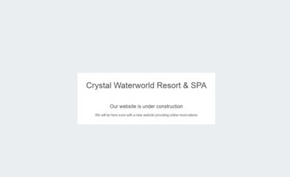 crystal-waterworld-resort-spa.hotelrunner.com