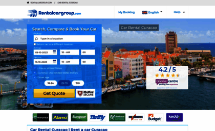 curacao.rentalcargroup.com